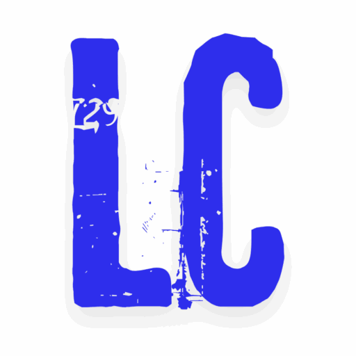 LC favicon in electric blue